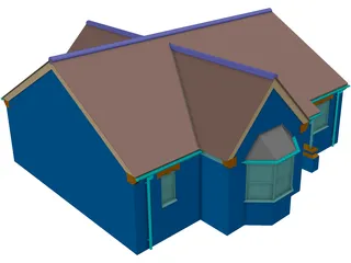 Bungalow 3D Model