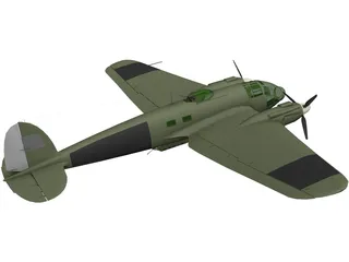 Heinkel He 111 H 3D Model