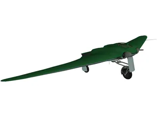 Horten Ho 229 A-1 3D Model