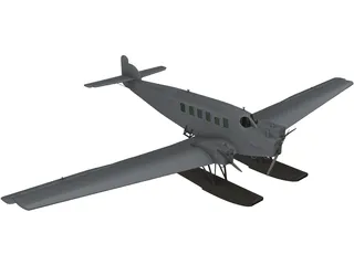 Junkers Ju G 24 3D Model