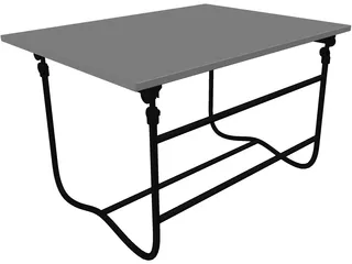 Table Drafting 3D Model