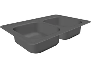 Kitchen Sink 3D Model