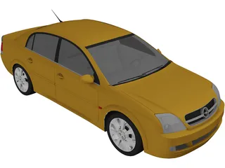 Opel Vectra (2002) 3D Model