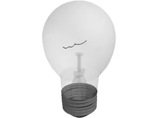 Light Bulb 3D Model