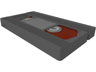 Videotape Digital 3D Model