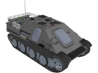 Resource Tank 3D Model