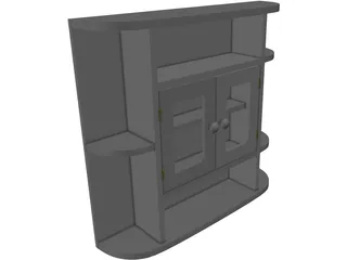 Bathroom Cabinet 3D Model