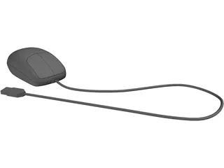 Computer Mouse 3D Model