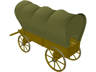 Wagon 3D Model