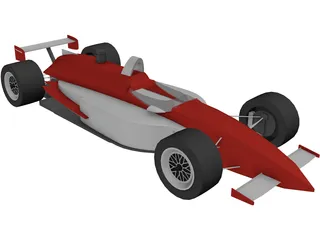 Indy Car 3D Model