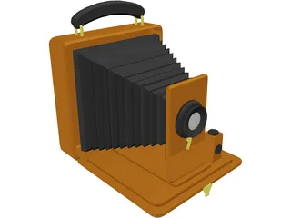 Camera 3D Model