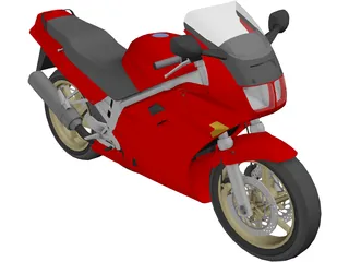 Honda VFR750RC36 3D Model