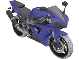 Yamaha R1 (2002) 3D Model