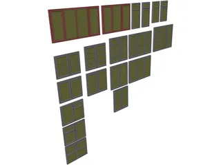 Windows Collection 3D Model