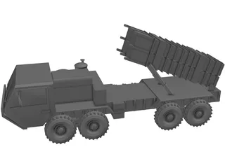 MIM-101 Patriot Mounted 3D Model