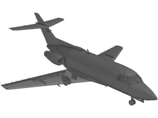 British Aerospace BAe 125 3D Model