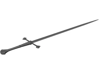 Anduril [Narsil] 3D Model