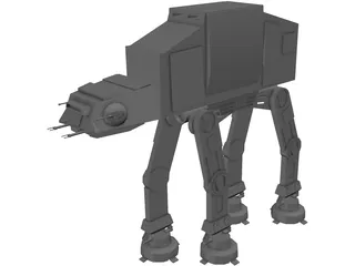 Star Wars Imperial Walker 3D Model