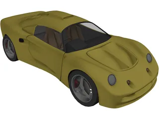 Lotus Elise 3D Model