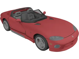 Chrysler Viper RT10 3D Model