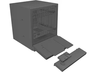Dishwasher 3D Model