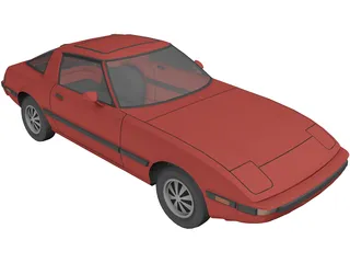 Mazda RX-7 3D Model