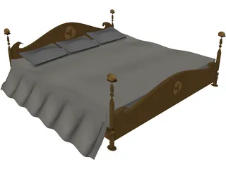 Bed 3D Model