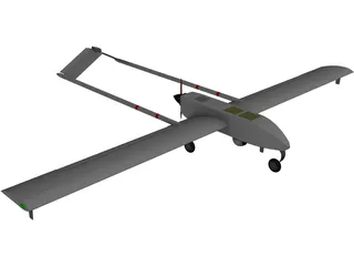 US Army Tactical Unmanned Aerial Vehicle (TUAV) 3D Model