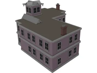 House Victorian 3D Model