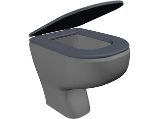 Toilet WC 3D Model