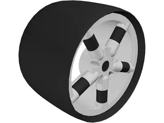 Wheel 3D Model