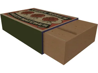 Matchbox 3D Model