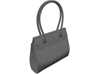 Ladies Handbag 3D Model