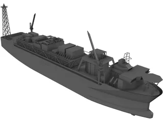 Norne Floating Production and Storage [FPSO] 3D Model