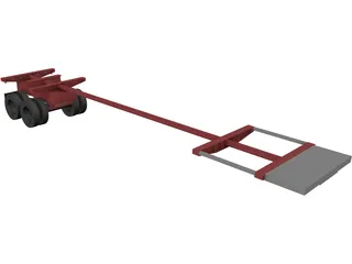 Trailer Groto Extendable (1976) 3D Model