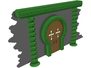 Archway Tomb 3D Model