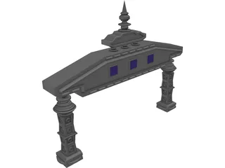 Arch Ceremonial 3D Model