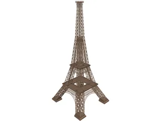 Eiffel Tower 3D Model