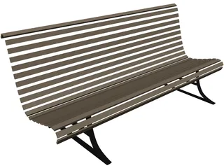 Bench 3D Model