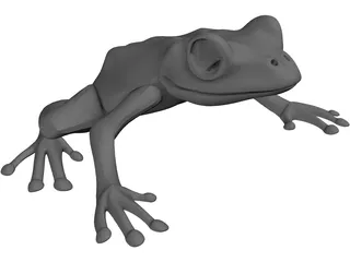 Frog 3D Model