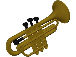 Trombone 3D Model