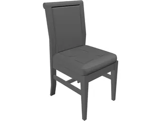 Chair Wood 3D Model