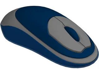 Mouse Computer Cordless 3D Model