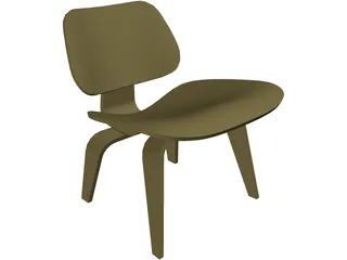 Plywood Chair 3D Model