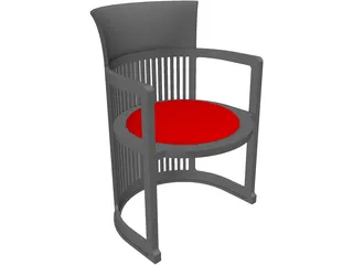 Dining Chair 3D Model