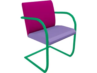 Brno Chair 3D Model