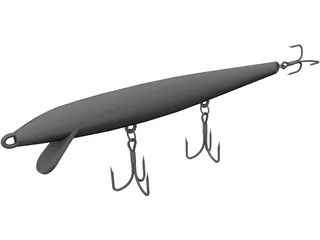 Fishing Lure 3D Model