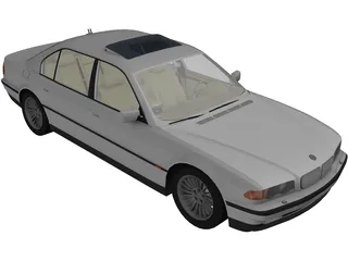 BMW 750iL 3D Model