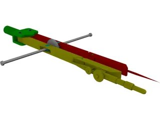 Beam Compass 3D Model