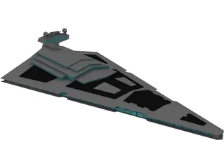 Star Wars Imperial Star Destroyer 3D Model